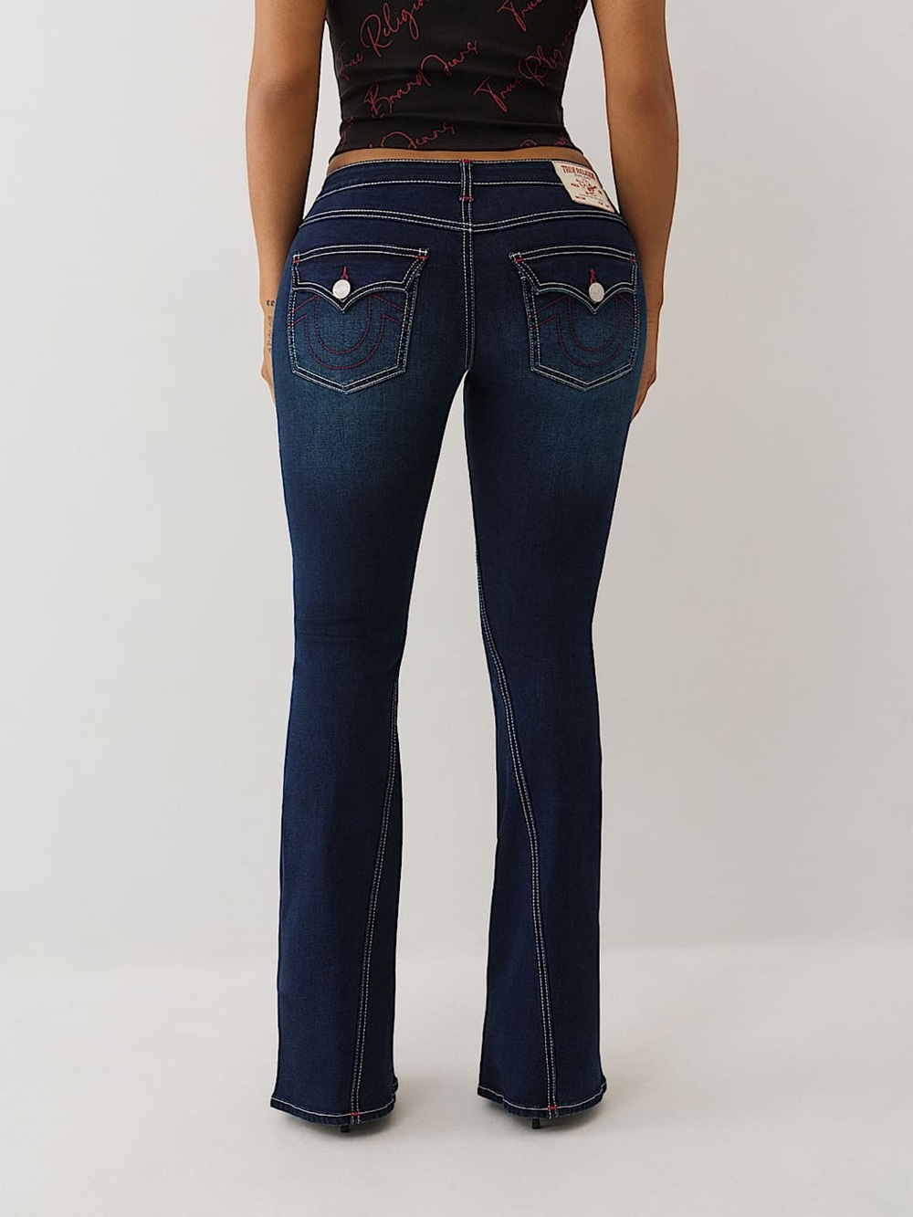 Y2k true religion low rise Joey flare bell jeans size 29